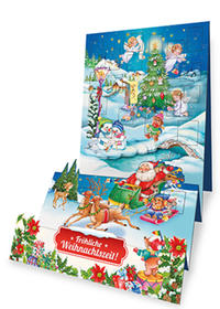 Vorderes Coverbild Trötsch Adventskalender zum Aufstellen