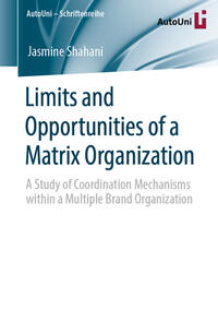 Vorderes Coverbild Limits and Opportunities of a Matrix Organization