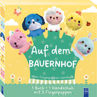 Vorderes Coverbild Mein Fingerpuppen-Lernbuch - Auf dem Bauernhof