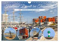 Vorderes Coverbild Halbinsel Priwall bei Travemünde – Impressionen von der Ostseeküste (Wandkalender 2025 DIN A4 quer), CALVENDO Monatskalender