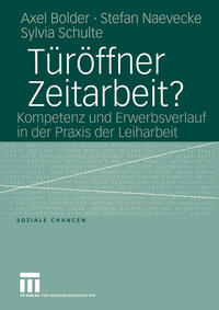 Vorderes Coverbild Türöffner Zeitarbeit?