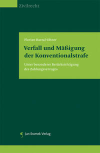 Vorderes Coverbild Verfall und Mäßigung der Konventionalstrafe
