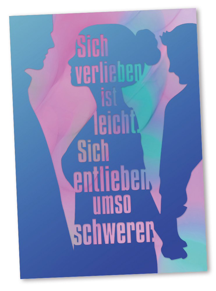 Beispielinhalt (Bild) Five Ways to Fall Out of Love