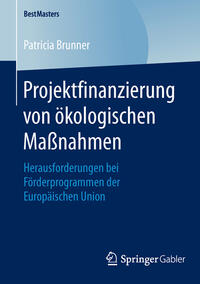 Vorderes Coverbild Projektfinanzierung von ökologischen Maßnahmen