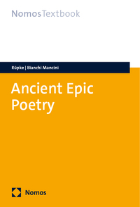 Vorderes Coverbild Ancient Epic Poetry
