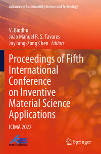Vorderes Coverbild Proceedings of Fifth International Conference on Inventive Material Science Applications