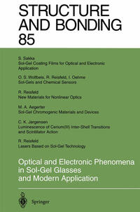 Vorderes Coverbild Optical and Electronic Phenomena in Sol-Gel Glasses and Modern Application