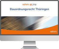 Vorderes Coverbild Bauordnungsrecht Thüringen online