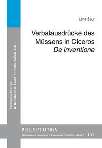 Vorderes Coverbild Verbalausdrücke des Müssens in Ciceros "De inventione"