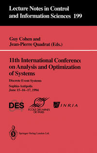 Vorderes Coverbild 11th International Conference on Analysis and Optimization of Systems: Discrete Event Systems