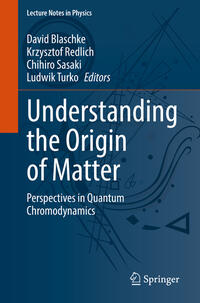 Vorderes Coverbild Understanding the Origin of Matter