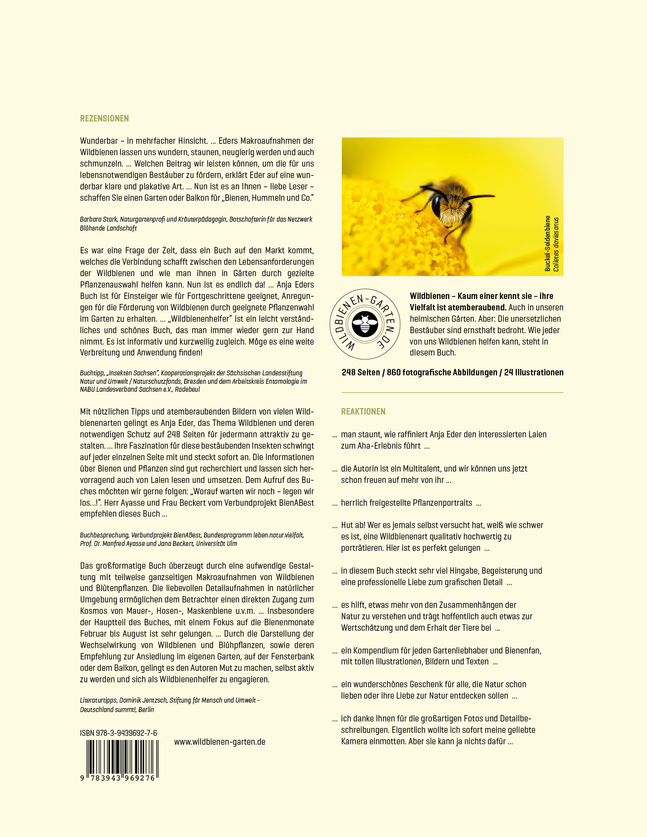 Rückseitencover WILDBIENENHELFER