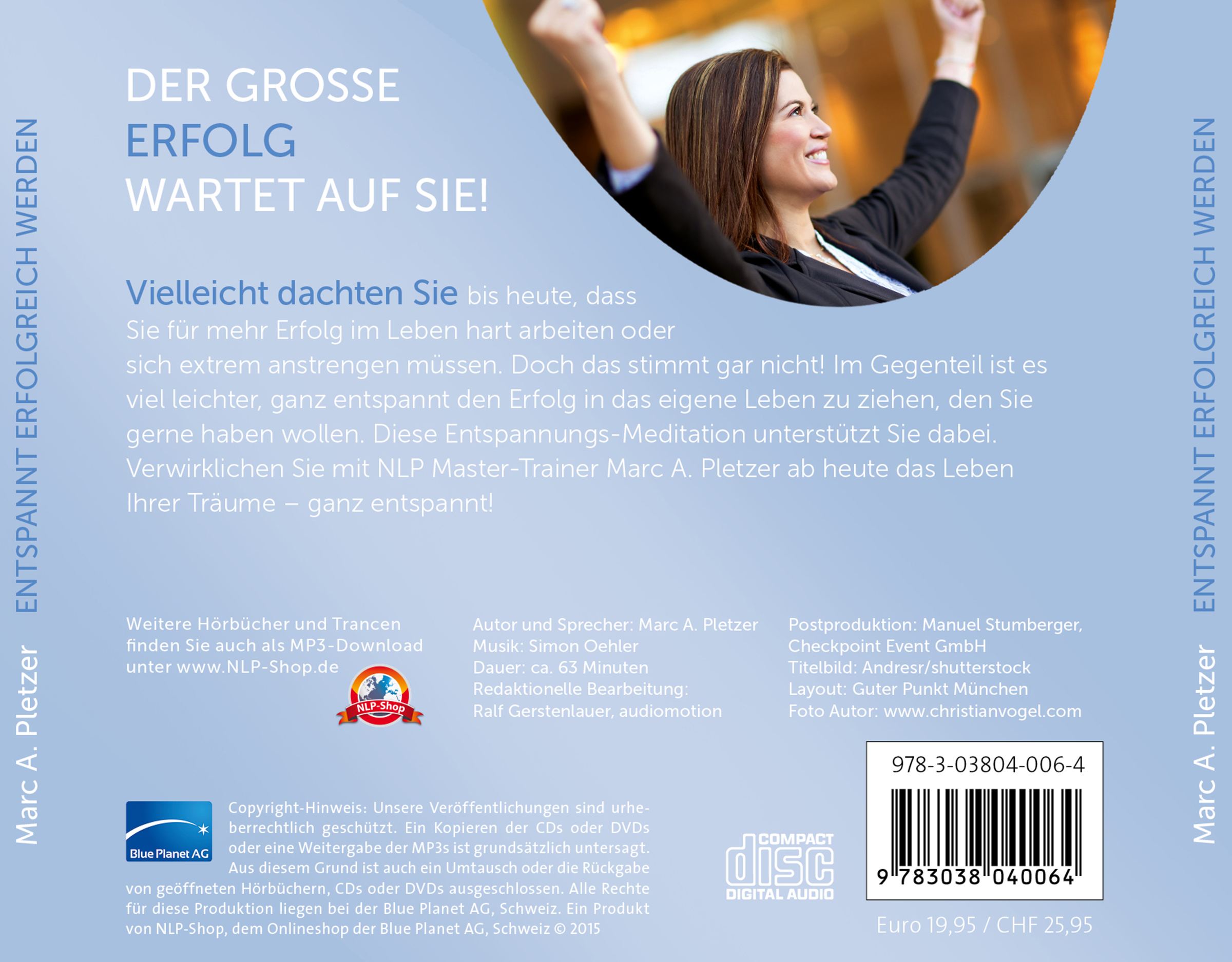 Rückseitencover Entspannt erfolgreich werden