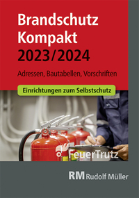 Vorderes Coverbild Brandschutz Kompakt 2023/2024