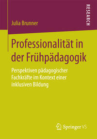 Vorderes Coverbild Professionalität in der Frühpädagogik