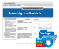 Vorderes Coverbild Bauverträge und Baubriefe
