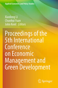 Vorderes Coverbild Proceedings of the 5th International Conference on Economic Management and Green Development