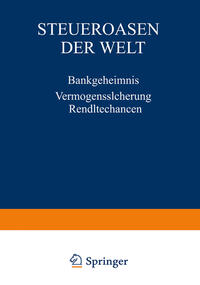 Vorderes Coverbild Steueroasen der Welt