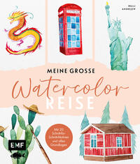 Vorderes Coverbild Meine große Watercolor-Reise