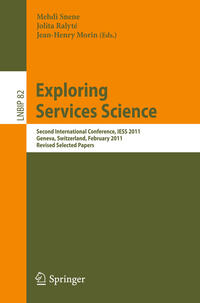 Vorderes Coverbild Exploring Services Science