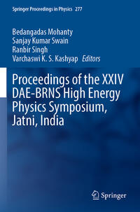 Vorderes Coverbild Proceedings of the XXIV DAE-BRNS High Energy Physics Symposium, Jatni, India