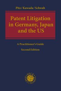 Vorderes Coverbild Patent Litigation in Germany, Japan and the United States