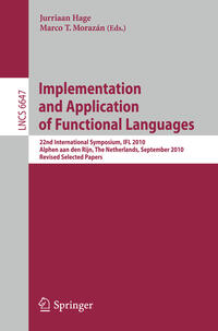 Vorderes Coverbild Implementation and Application of Functional Languages