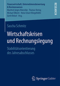 Vorderes Coverbild Wirtschaftskrisen und Rechnungslegung