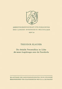 Vorderes Coverbild Die römische Petrustradition im Lichte der neuen Ausgrabungen unter der Peterskirche