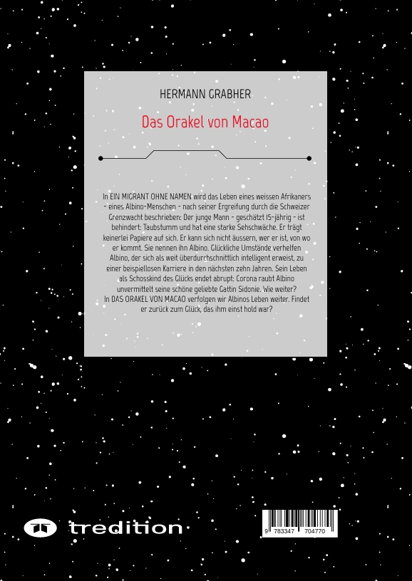 Rückseitencover Das Orakel von Macao
