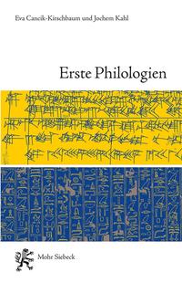 Vorderes Coverbild Erste Philologien
