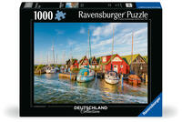 Vorderes Coverbild Erwachsenenpuzzle 1000 Teile - Romantische Hafenwelt von Ahrenshoop