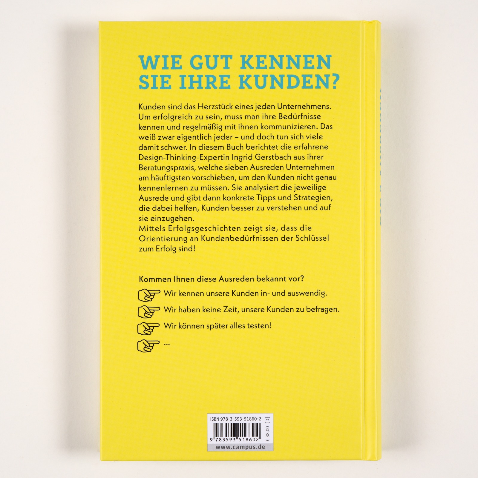 Rückseitencover Die 7 Ausreden der Unternehmen