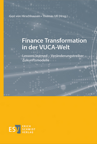 Vorderes Coverbild Finance Transformation in der VUCA-Welt