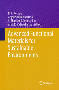 Vorderes Coverbild Advanced Functional Materials for Sustainable Environments