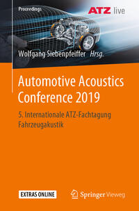 Vorderes Coverbild Automotive Acoustics Conference 2019