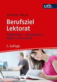 Vorderes Coverbild Berufsziel Lektorat