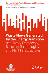 Vorderes Coverbild Waste Flows Generated by the Energy Transition
