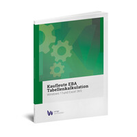 Vorderes Coverbild Kaufleute EBA Tabellenkalkulation (farbig)