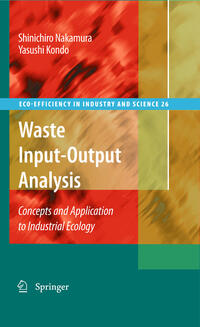 Vorderes Coverbild Waste Input-Output Analysis