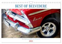 Vorderes Coverbild BEST OF BELVEDERE - Das Spitzenmodell von Plymouth (Wandkalender 2025 DIN A4 quer), CALVENDO Monatskalender