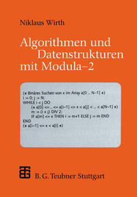 Vorderes Coverbild Algorithmen und Datenstrukturen mit Modula — 2
