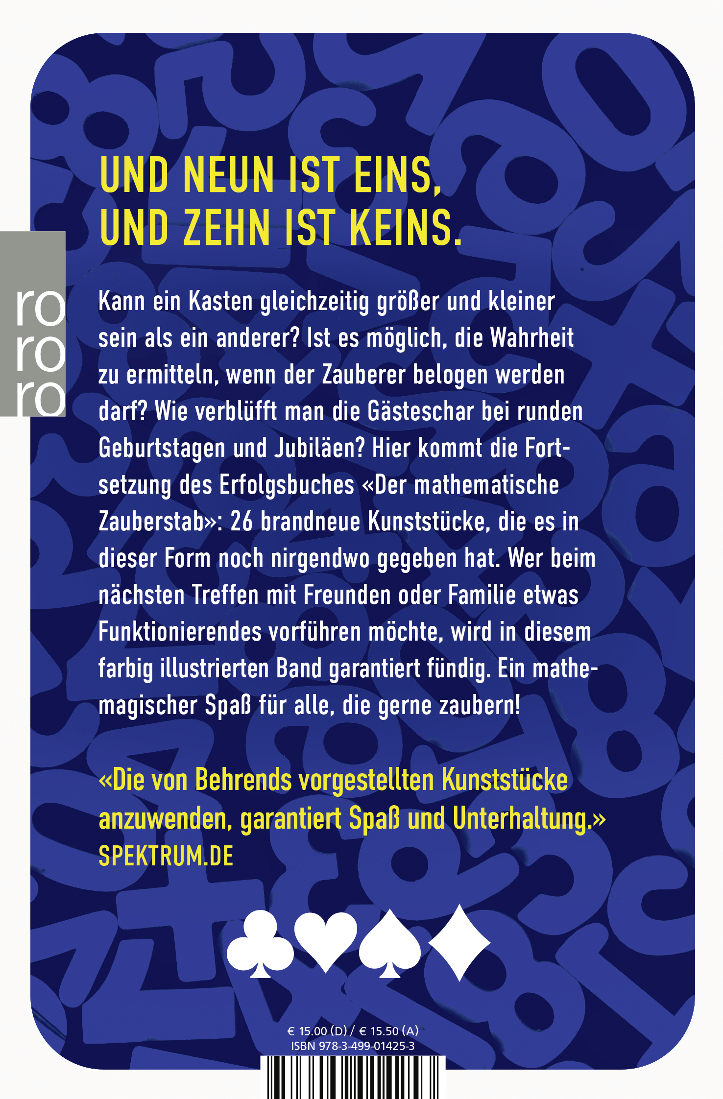 Rückseitencover Der große mathematische Zauberstab