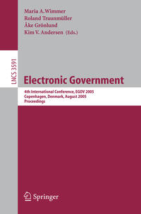 Vorderes Coverbild Electronic Government