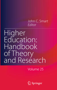 Vorderes Coverbild Higher Education: Handbook of Theory and Research