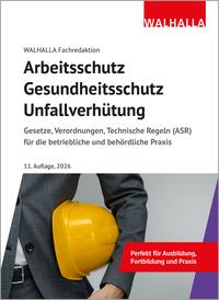 Vorderes Coverbild Arbeitsschutz, Gesundheitsschutz, Unfallverhütung