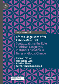 Vorderes Coverbild African Linguistics after #RhodesMustFall