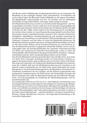 Rückseitencover Mitarbeiterorientierung