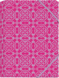 Vorderes Coverbild Der Zauber Indiens Mini-Sammelmappe Motiv Pinke Schneekristalle