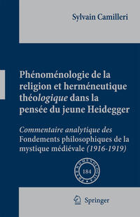 Vorderes Coverbild Phénoménologie de la religion et herméneutique théologique dans la pensée du jeune Heidegger